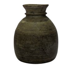 Hand Made Wooden Pot-20