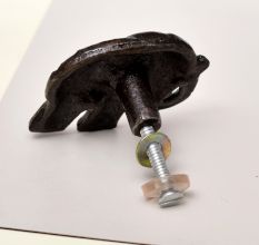 Elephant Metal Wardrobe Knob