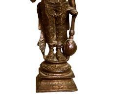 Brass Vishnu (Ht-6.7 Inches)