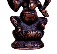 Brass Ganesha (Ht-3.3 Inches)