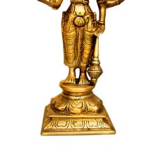 Brass Vishnu (Ht-9 Inches)