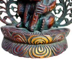 Brass Ganesha (Ht-8.5 Inches)