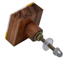 White & Yellow Medium Knobs