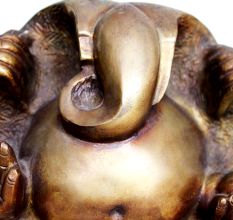 Brass Ganesha (Ht-7 Inches)