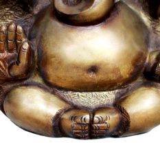 Brass Ganesha (Ht-7 Inches)