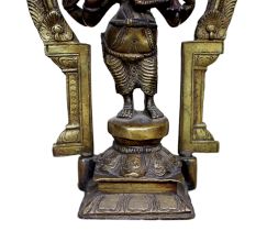 Brass Ganesha (Ht-7.9 Inches)