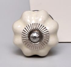 Solid Cream Small Knobs