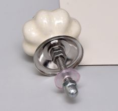 Solid Cream Small Knobs