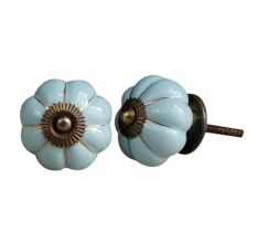 Solid Sky Blue Knob