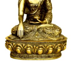 Brass Buddha (Ht-11 Inches)