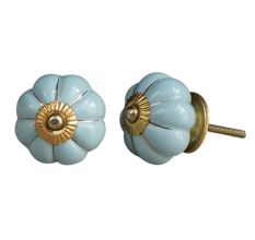Solid Sky Blue Knob