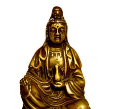 Brass Buddha (Ht-6.2 Inches)