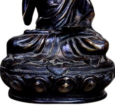 Brass Buddha (Ht-9.45 Inches)