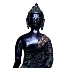 Brass Buddha (Ht-9.85 Inches)
