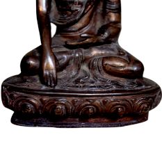 Brass Buddha (Ht-7 Inches)