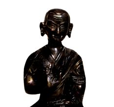 Brass Buddha (Ht-6.7 Inches)