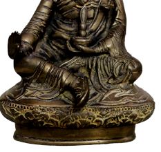 Brass Prince Buddha (Ht-7.9 Inches)