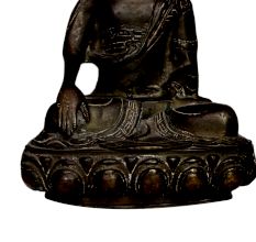 Brass Buddha (Ht-9 Inches)