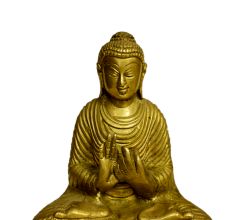 Brass Buddha (Ht-5.9 Inches)