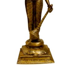 Brass Vishnuji (Ht-13.4 Inches)