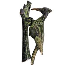 Woodpecker Bronze Door Knocker