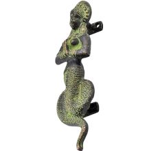 Serpent God Bronze Door Handle