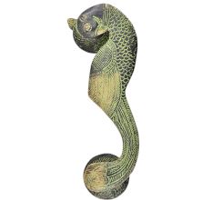 Brass Curved Peacock Handle