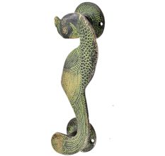 Brass Curved Peacock Handle