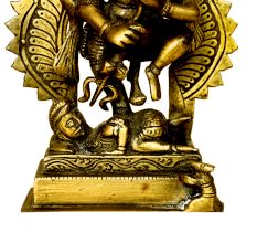 Brass Ganesha (Ht-7.3 Inches)