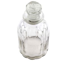 Oval Shape Decorative Glass Bottle Online