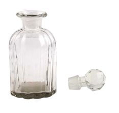 Oval Shape Decorative Glass Bottle Online