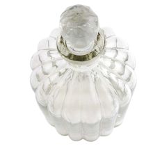 Big Oval Shape Decorative Glass Bottle