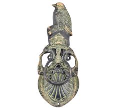 Bird Standing Brass Door knocker