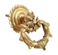 Bronze Dragon Head Door Knocker