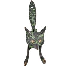 Brass Vintage Fox Head Knocker