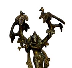 Brass Krishna (Ht-7.9 Inches)