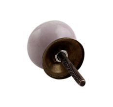 Light Purple Striped Small Wardrobe Knob