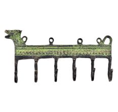 Brass Tribal Horse Animal Hooks