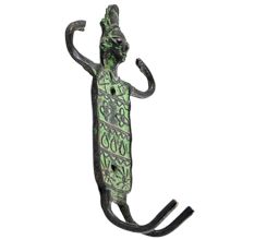Indian Tribal Cast Brass Wall Hooks