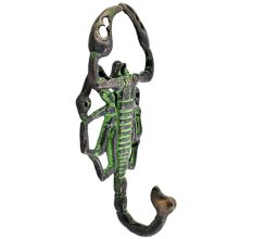 Indian Brass Scorpion Figurine Wall Hooks