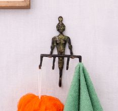 Tribal Serpent Goddess Bronze Hooks