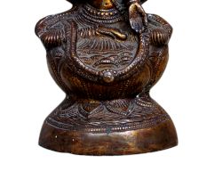 Brass Laxmi (Ht-9.5 Inches)