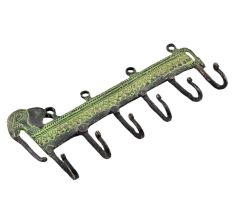 Hand Casted Elephant Design Hooks