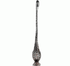 Long Necked Metal Garden Bird