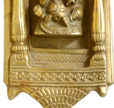 Brass Ganesha (Ht-8.25 Inches)