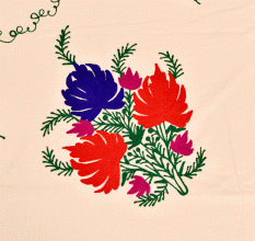 Peach Cotton Bedspread