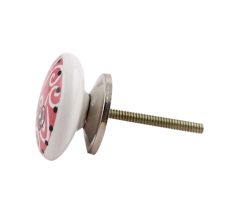 Paris Pink Flat Drawer Knob