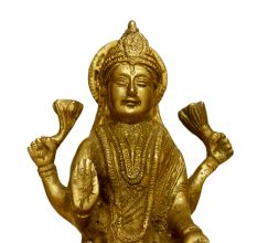 Brass Laxmi (Ht-6.7 Inches)