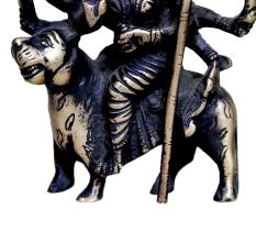 Brass Durga (Ht-5.9 Inches)