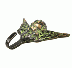 Bronze Wall Hooks Face and Wings